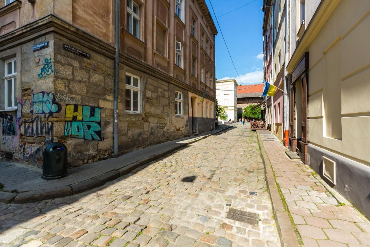 Квартира На Вулиці Федорова 29 Біля Площі Ринок Підвальна Lviv Dış mekan fotoğraf